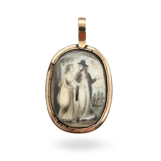 Georgian Memorial Pendant