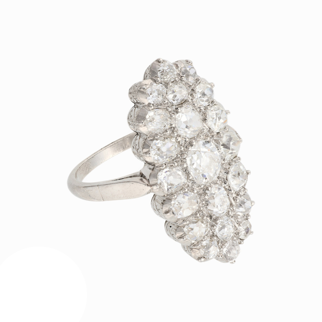 A Diamond Marquise Ring