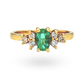 Emerald and Diamond Ring