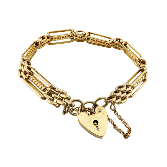 Vintage Gold Gate Bracelet