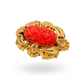 Georgian Coral Brooch