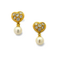 Tiffany & Co. Diamond and Pearl Earrings