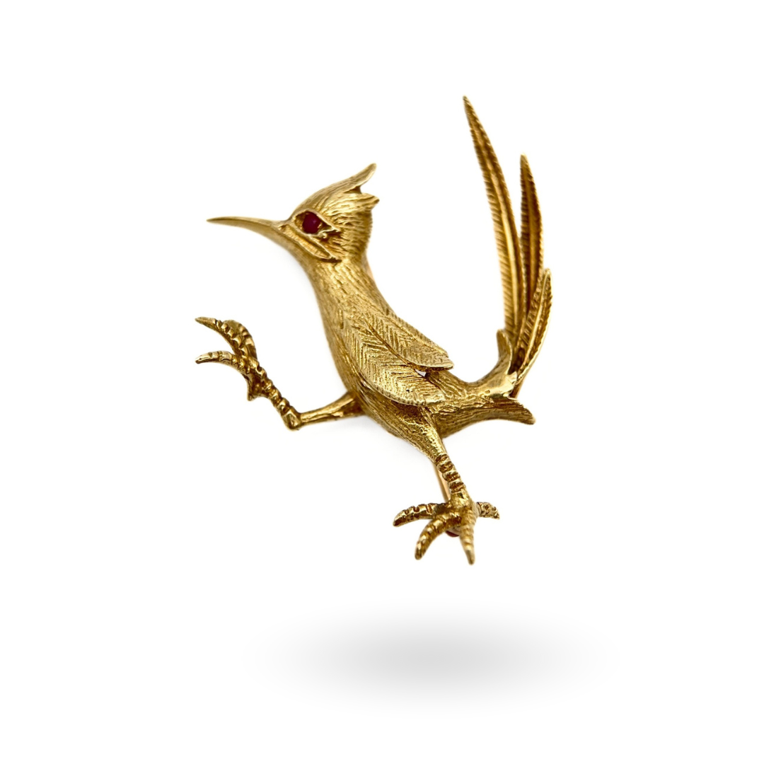 Hammerman Bros. Road Runner Brooch