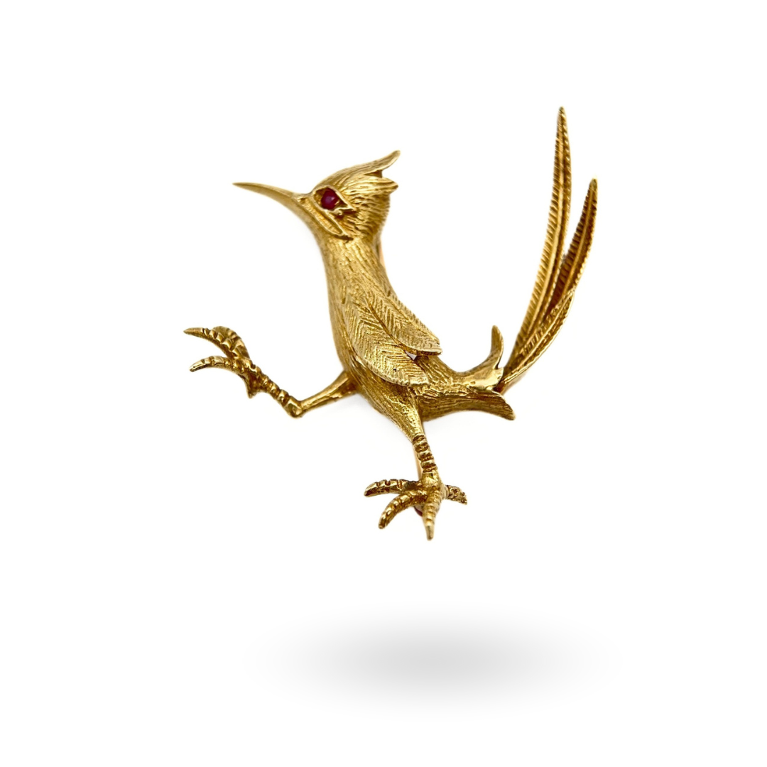 Hammerman Bros. Road Runner Brooch