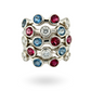 Sonia B. Diamond and Tourmaline Ring