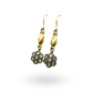 Antique Rose Diamond Earrings