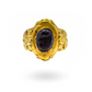 Antique Garnet Signet Ring